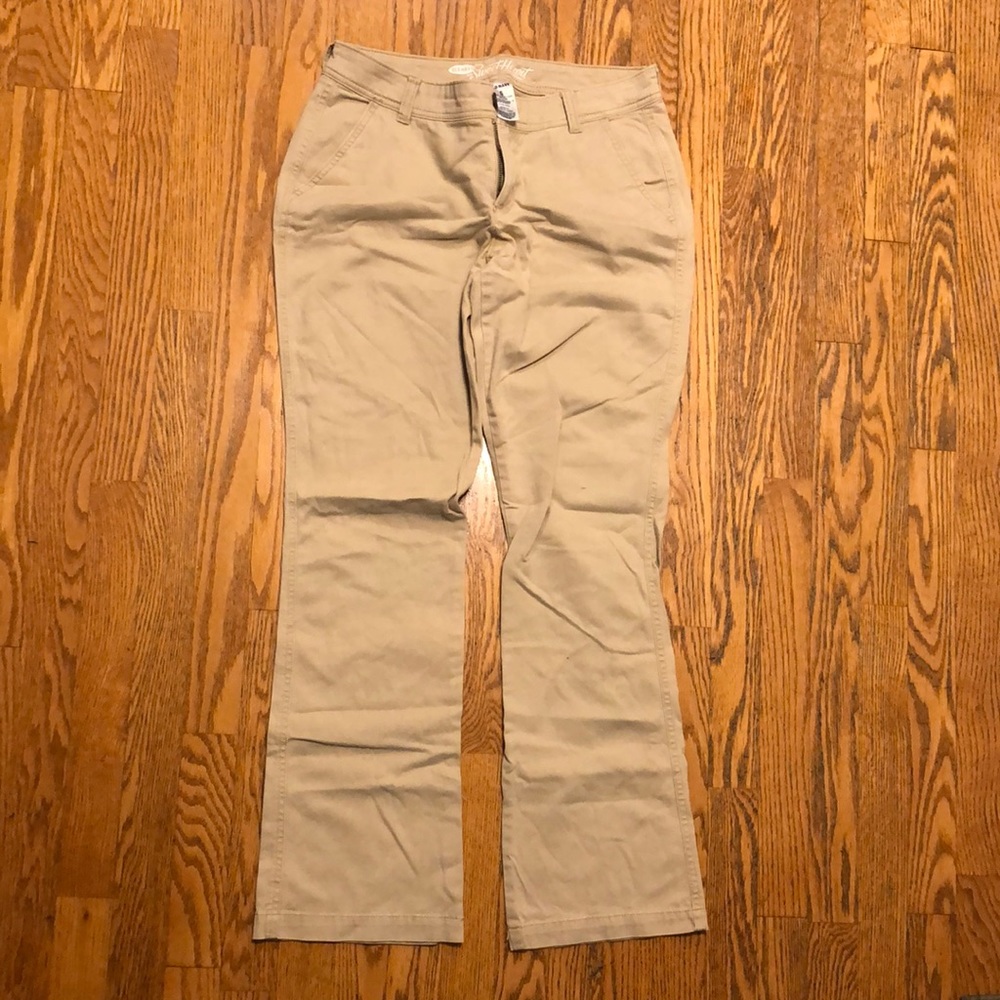 Old Navy Flare Leg Khakis